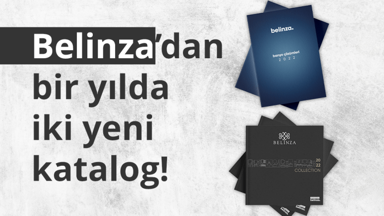 Belinza’dan bir yılda iki yeni katalog! 